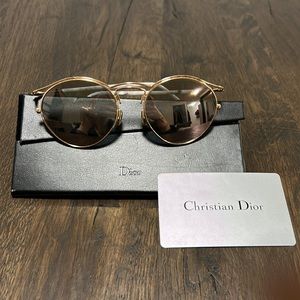 Christian Dior sunglasses and case
